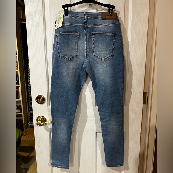 NWT River Island Ollie Spray On Skinny Stretch Distressed Jeans - Picture 5 of 11